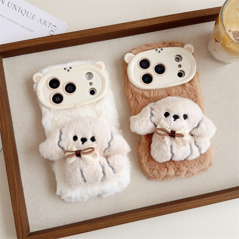 Phone Accessories Iphone - Coque de téléphone en peluche chaude