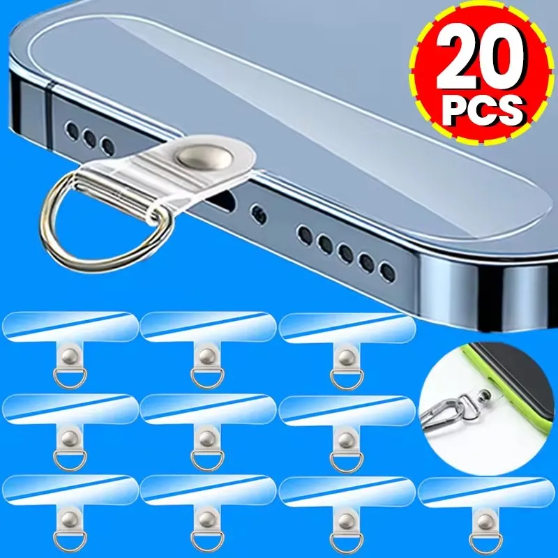 Phone Accessories Android - Cordon de téléphone universel transparent détachable