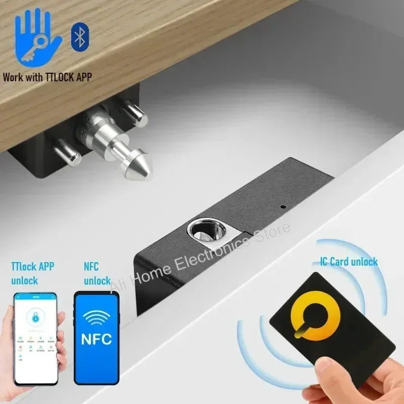 Nfc Card Reader - TTLOCK-Serrure Intelligente pour Porte Coulissante et