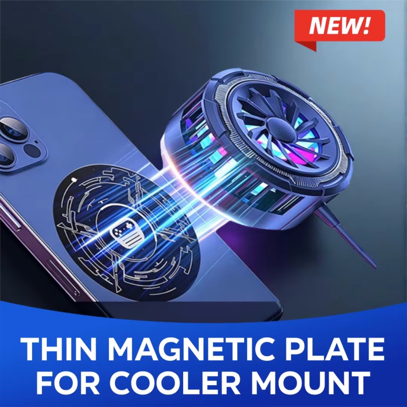 Phone Accessories Android - Autocollant magnétique ultra-fin en forme d'anneau