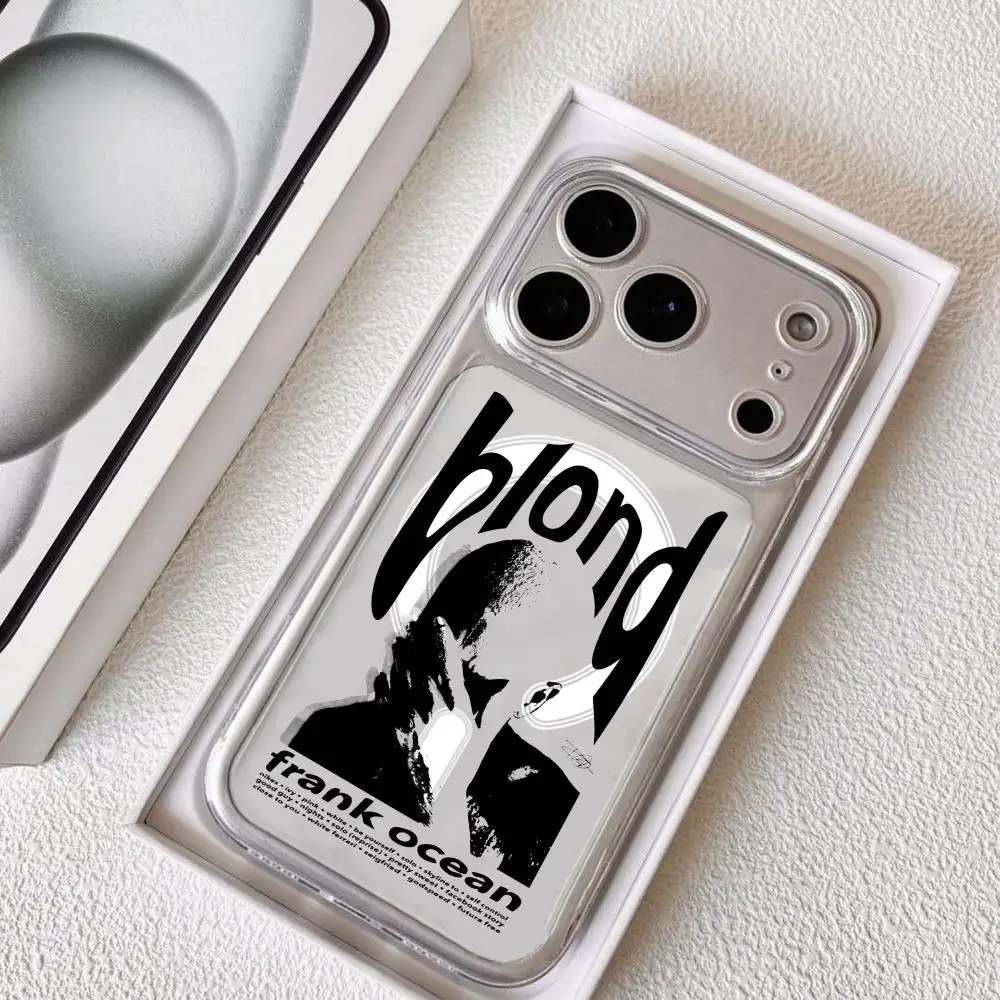 Magnetic Phone Case - Coque de téléphone Singer Frank Blonde