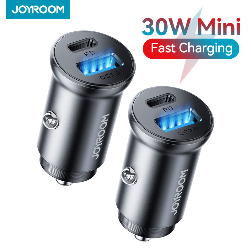 Phone Accessories Android - Joyroom-Chargeur de voiture 30W, PD QC