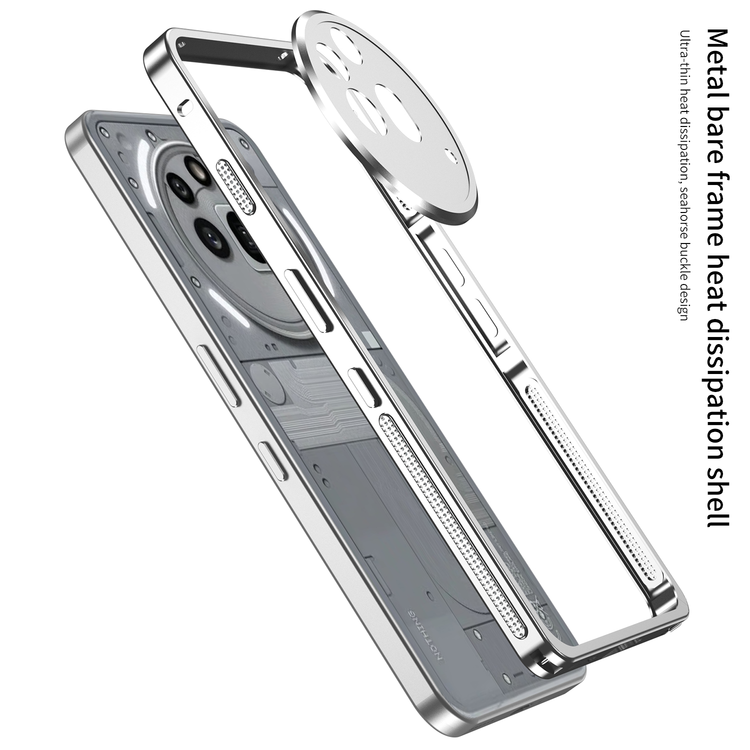 Phone Accessories Nothing - Étui pare-chocs de luxe pour rien