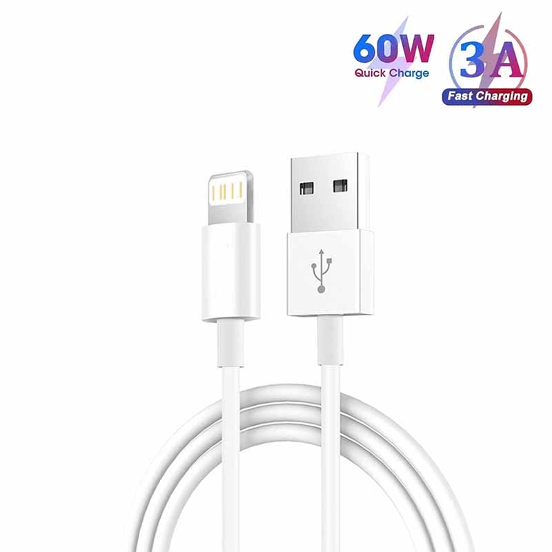 Phone Accessories Online - Câble USB A vers Lightning 3A