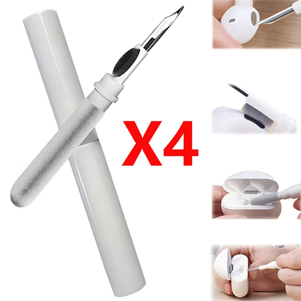 Wireless Earbuds Case - Lot de 1/2/4 stylos de nettoyage