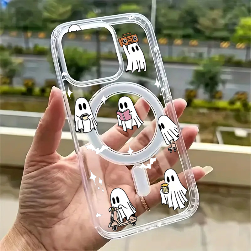 Magnetic Phone Case - Coque de téléphone magnétique imprimée fantôme