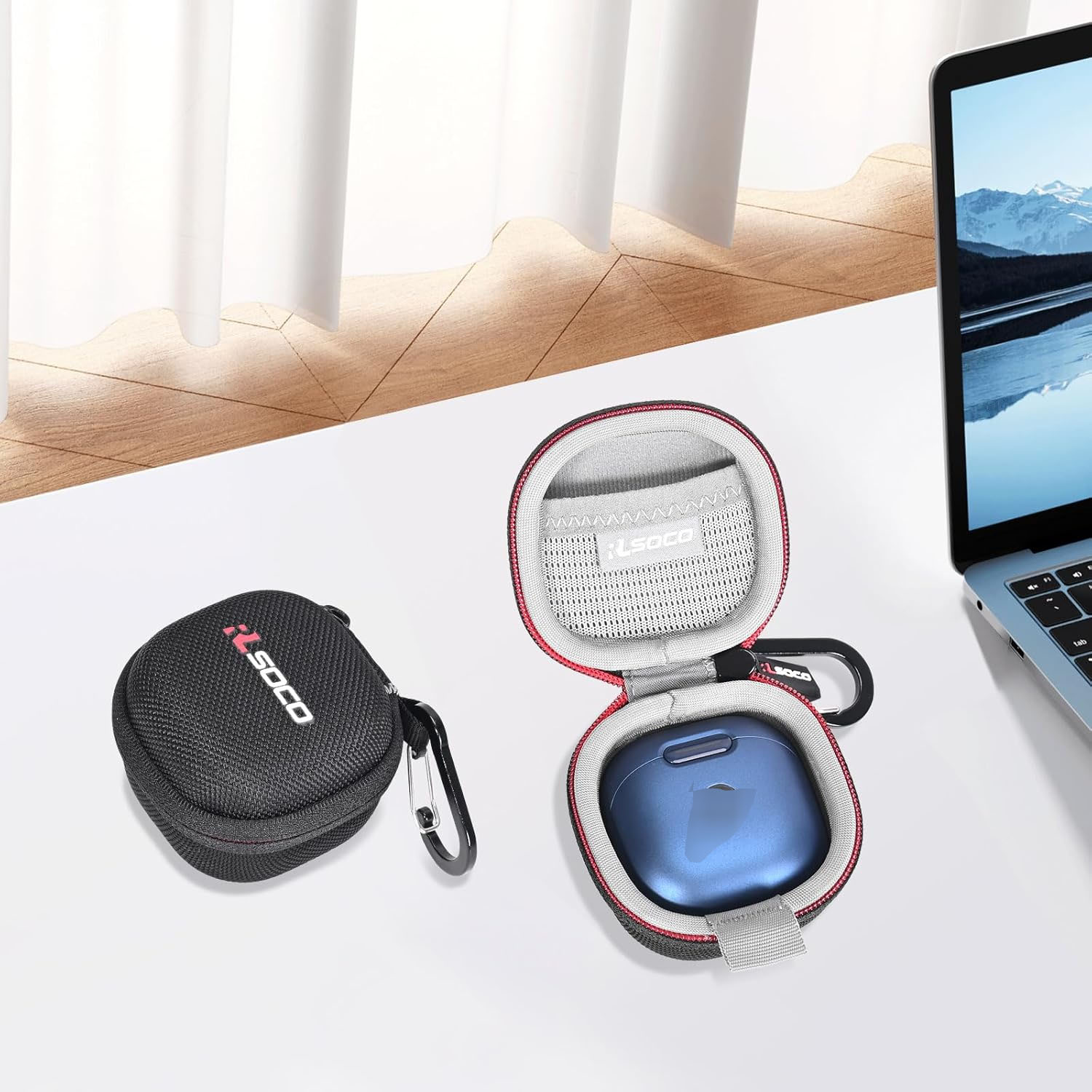Wireless Earbuds Case - Étui de transport rigide adapté aux