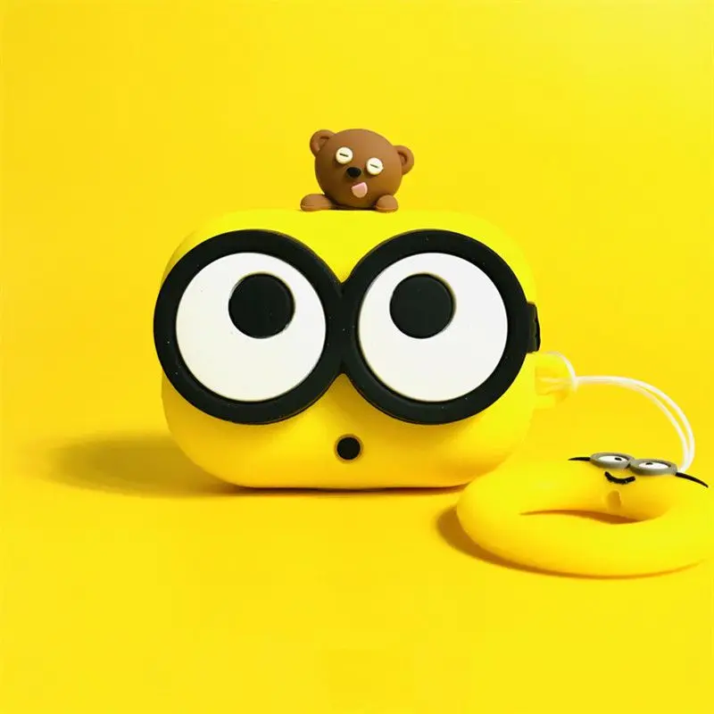 Wireless Earbuds Case - Étui en silicone mignon de style