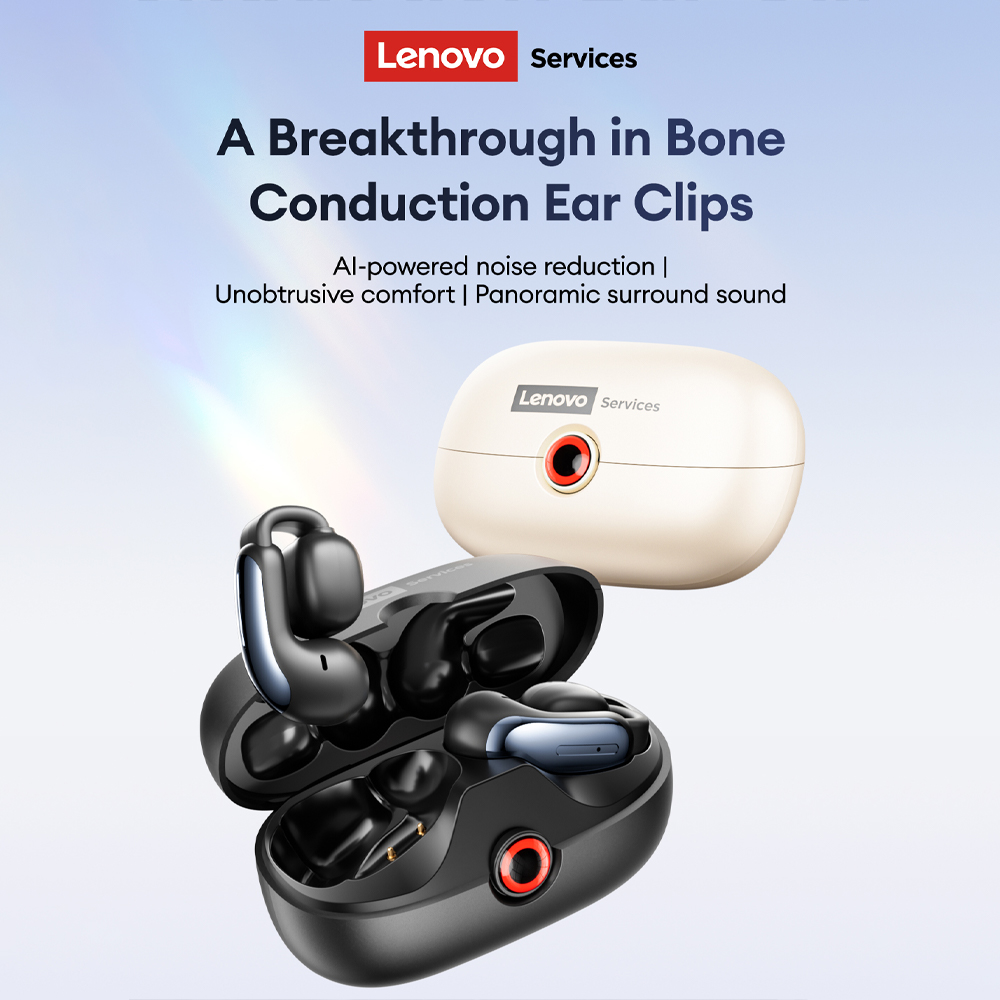 Lenovo LES-108 Conduction osse - Wireless Earbuds Case avis et prix