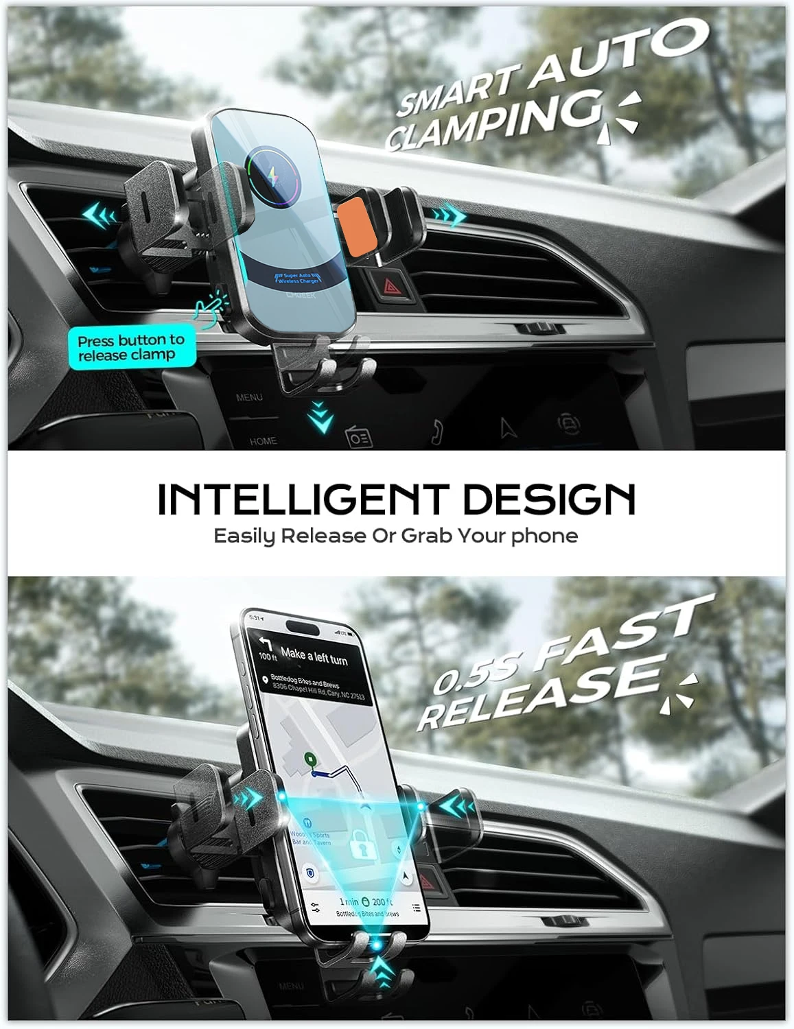 UYUXIO chargeur de voiture san - Phone Cooling Fan avis et prix