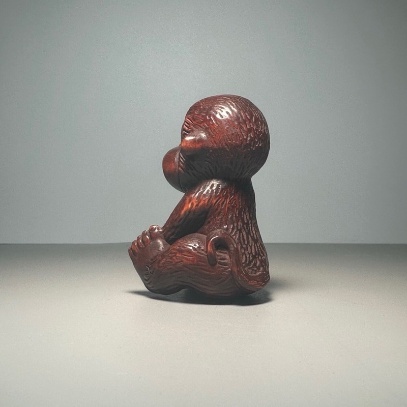 Figurine de singe sculptée en  - Phone Accessories Market avis et prix