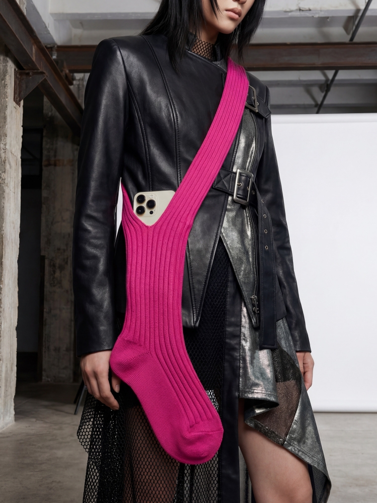 Chaussettes longues en tricot, - Youtube Phone Accessories avis et prix