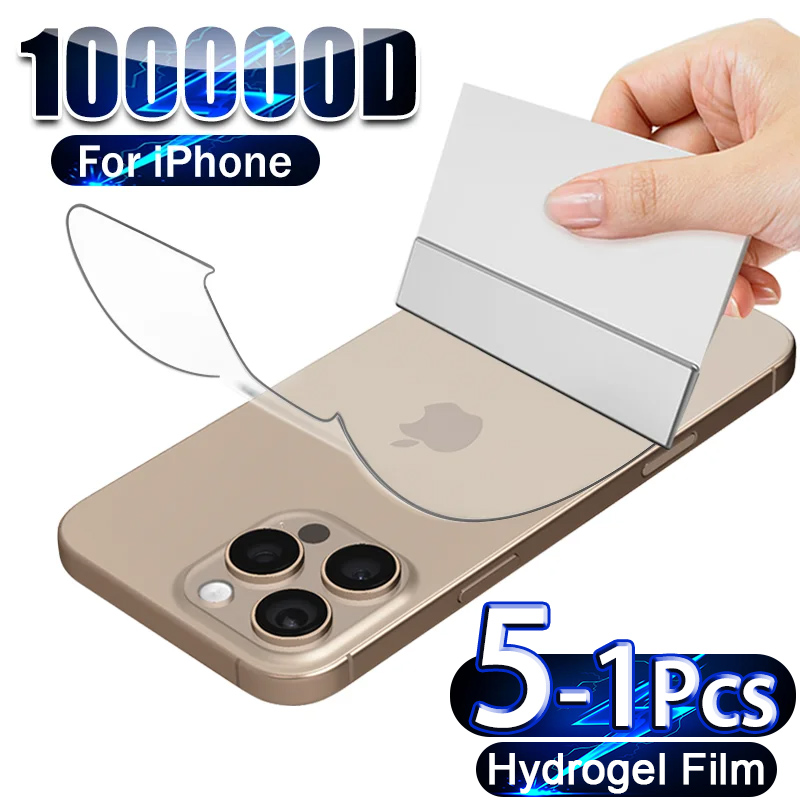 5-1 pièces Film Hydrogel pour  - Phone Accessories Online avis et prix