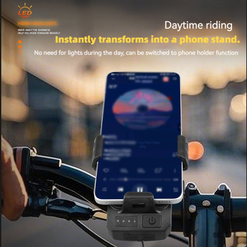Feu avant de vélo avec klaxon  - Phone Zone Accessories & Repair Lake Charles La avis et prix