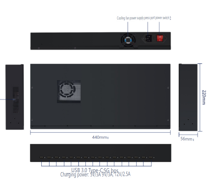 Hub Répartiteur Multi-Ports Ch - Usb C Hub avis et prix
