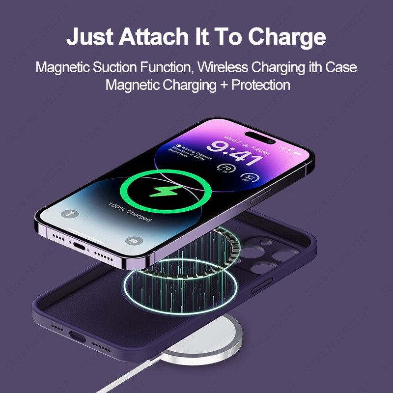 Coques magnétiques en silicone - Phone Accessories Online avis et prix