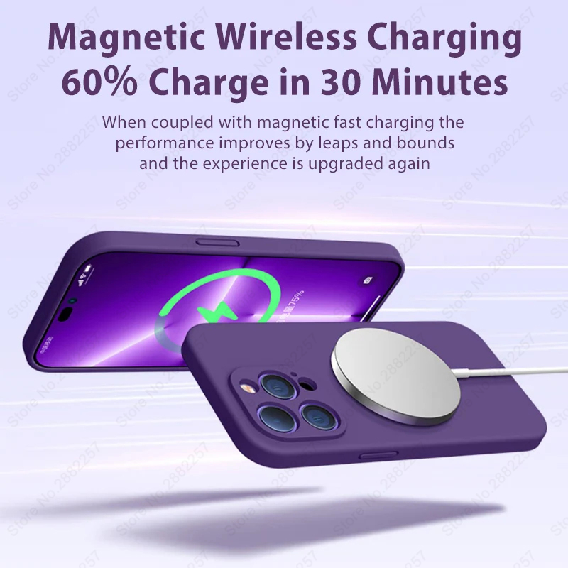 Coques magnétiques en silicone - Phone Accessories Online avis et prix