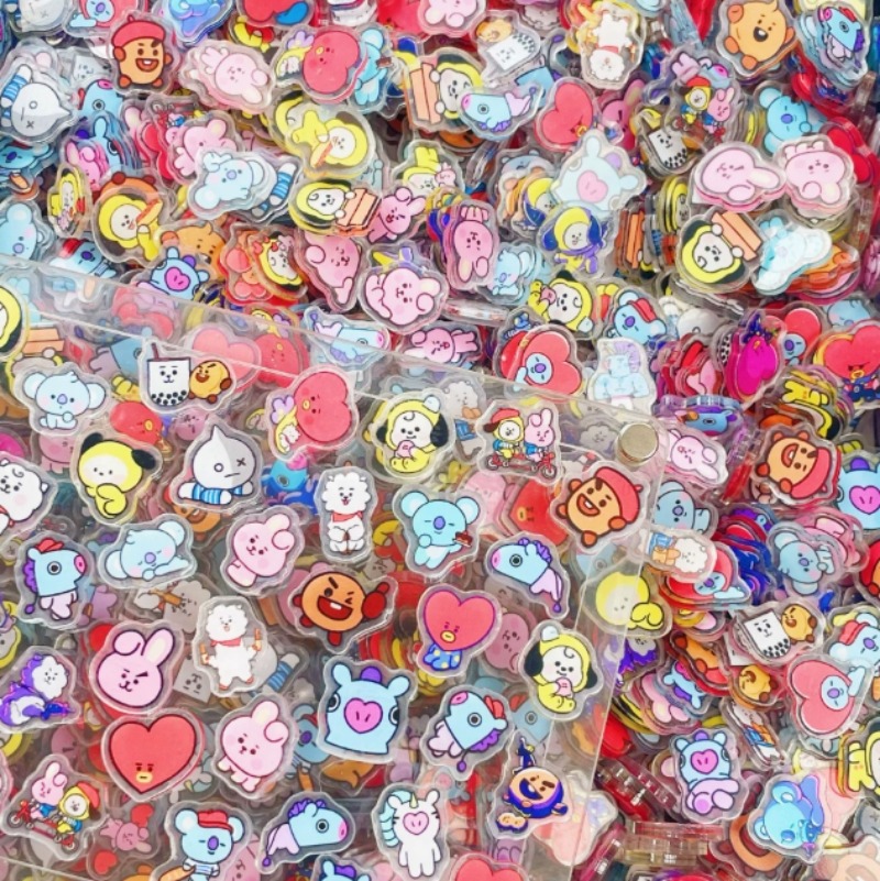 100 mini-plaques acryliques BT - Phone Accessories Toys avis et prix