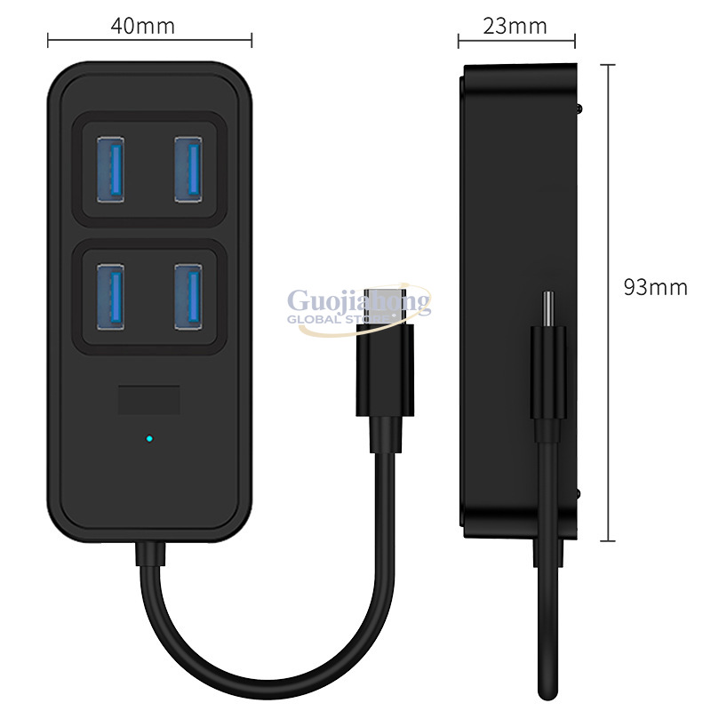 Hub USB 3.0 transfrontalier, c - Usb C Hub avis et prix
