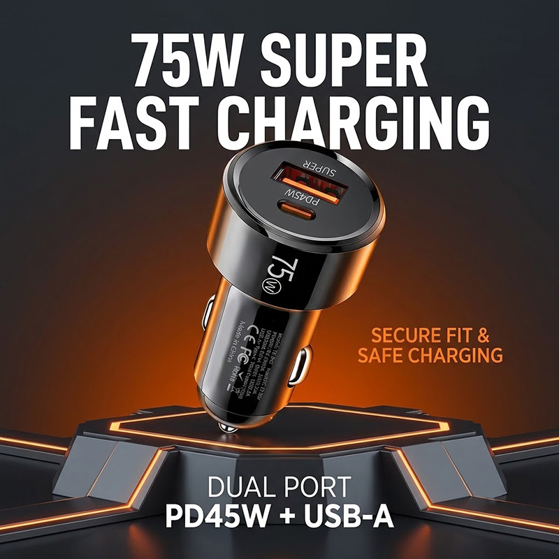 Chargeur de voiture double por - Usb C Hub avis et prix