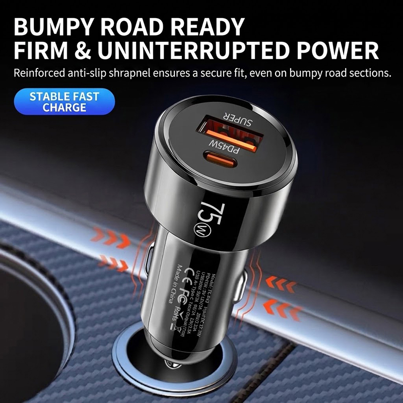Chargeur de voiture double por - Usb C Hub avis et prix