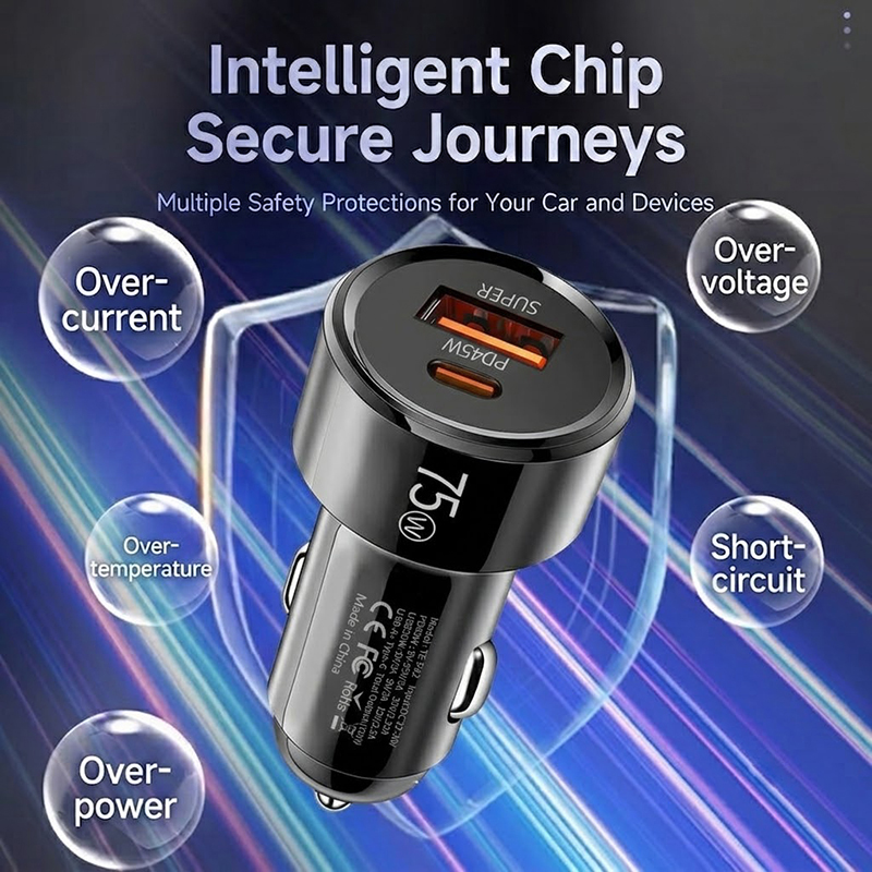 Chargeur de voiture double por - Usb C Hub avis et prix