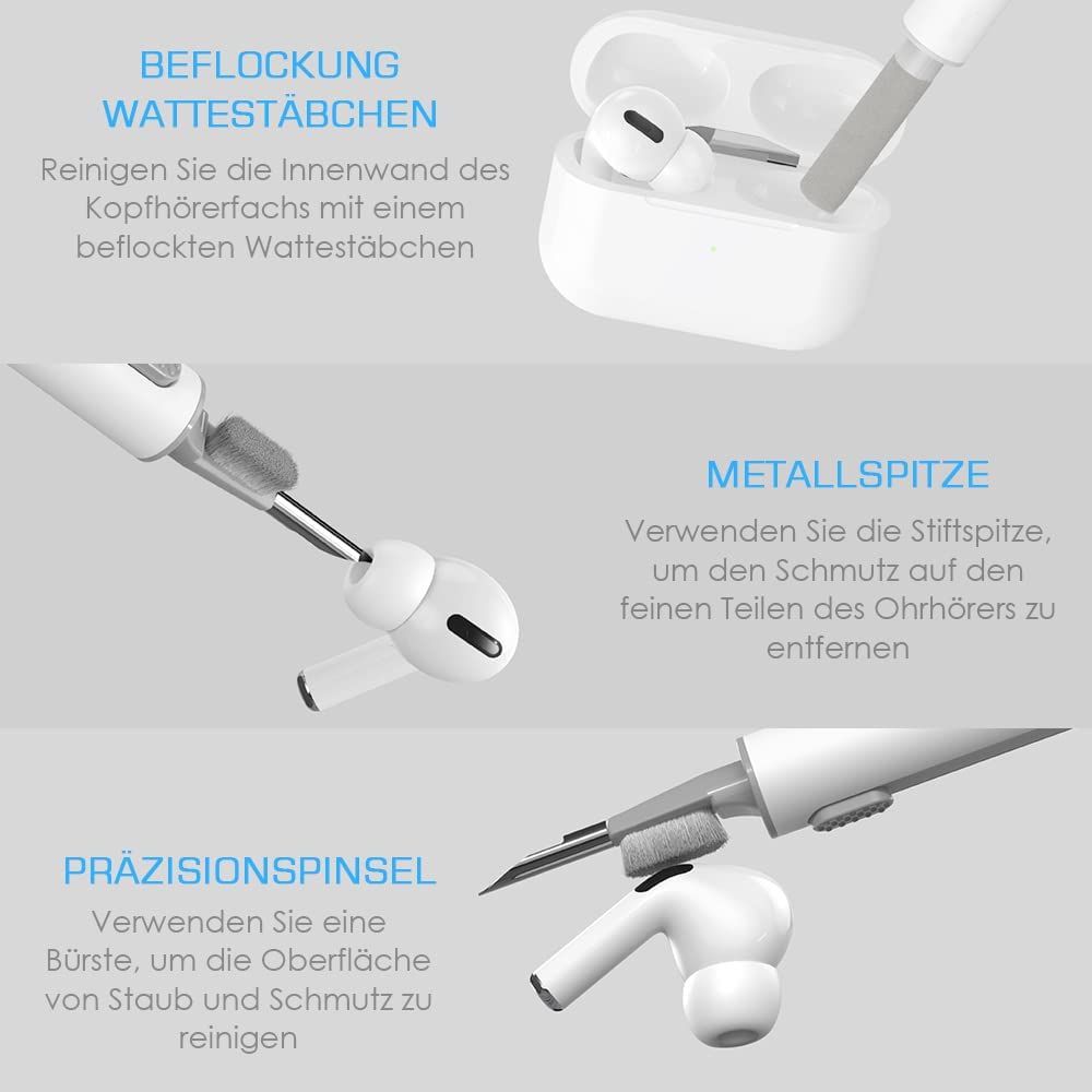 Kit de nettoyage d'écouteurs s - Wireless Earbuds Case avis et prix