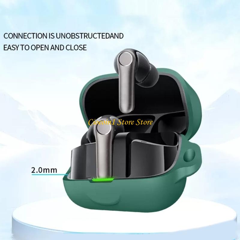 Housse en Silicone liquide sou - Wireless Earbuds Case avis et prix