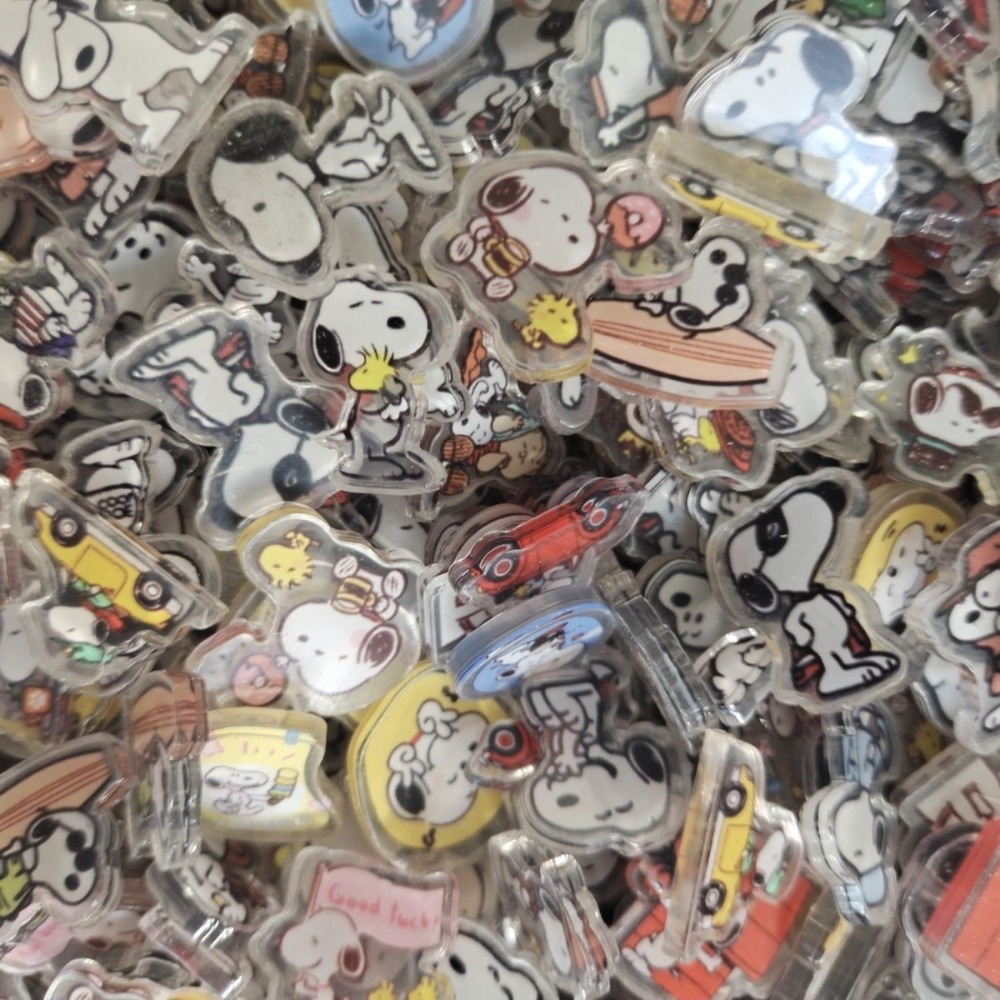 50-100 Pièces 2cm Snoopy Plaqu - Phone Accessories Toys avis et prix