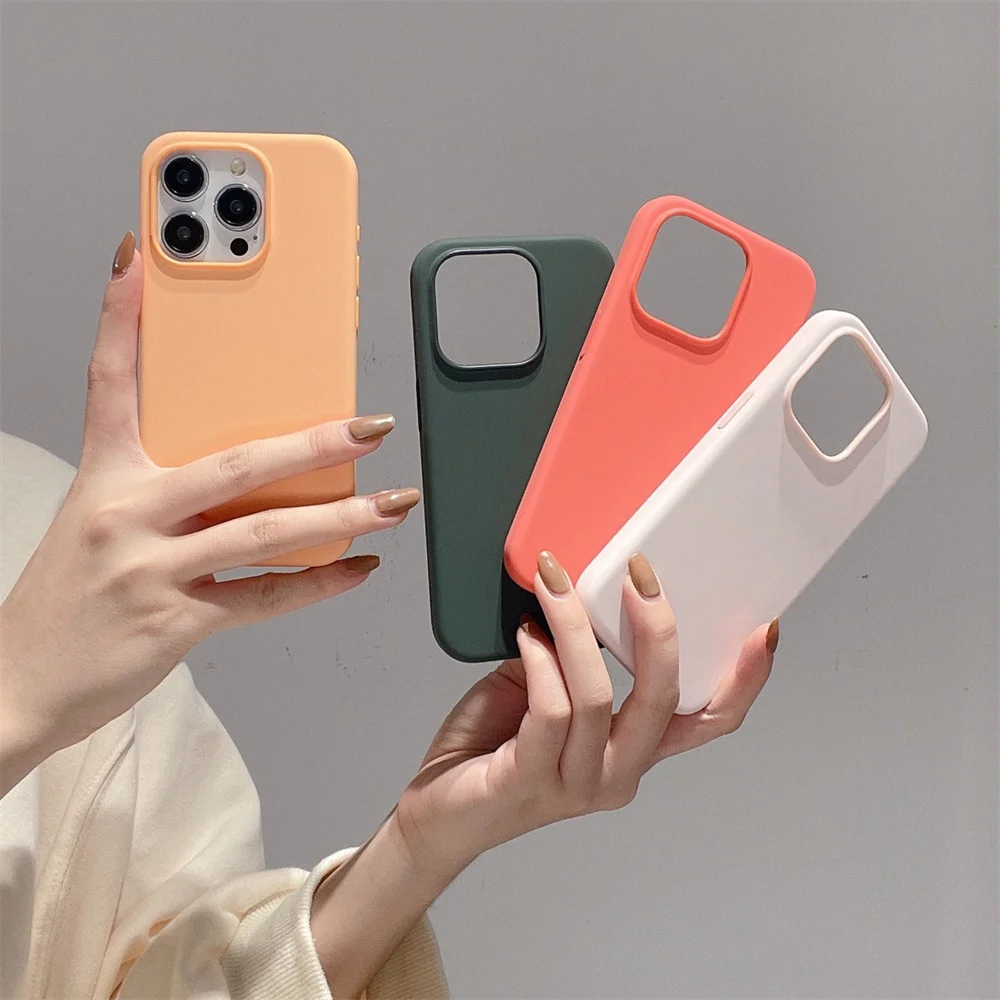 Étuis en silicone liquide d'or - Phone Accessories Online avis et prix