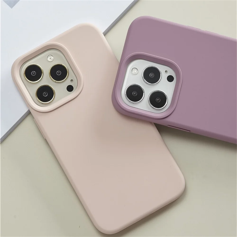 Étuis en silicone liquide d'or - Phone Accessories Online avis et prix