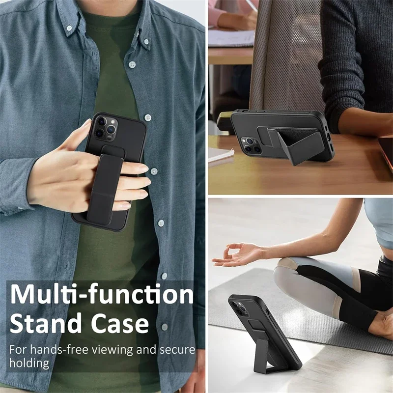 Étui avec dragonne à béquille  - Phone Accessories Online avis et prix