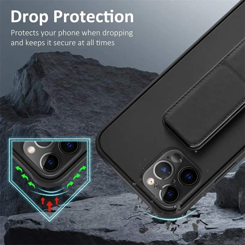 Étui avec dragonne à béquille  - Phone Accessories Online avis et prix