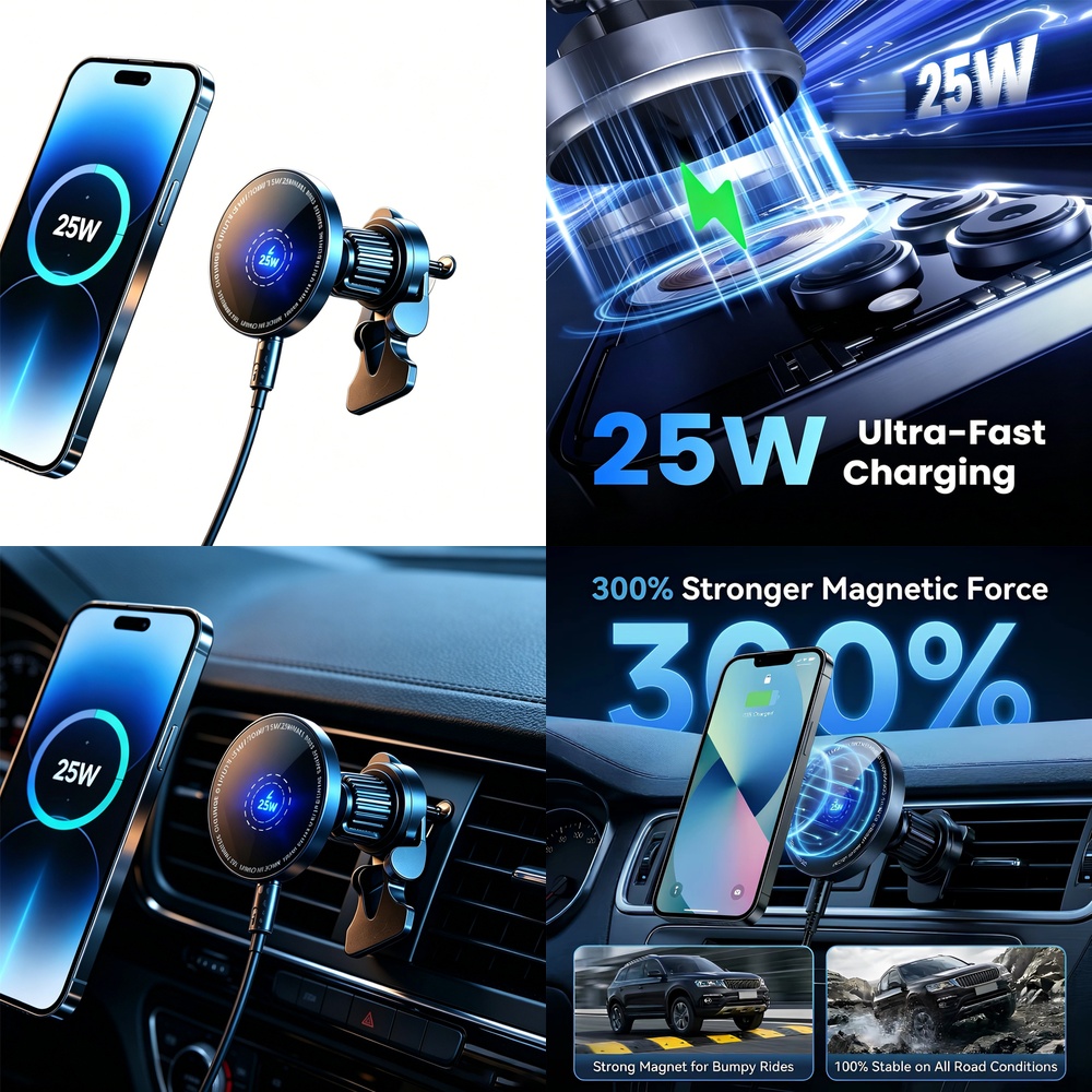 Support de téléphone magnétiqu - Phone Cooling Fan avis et prix