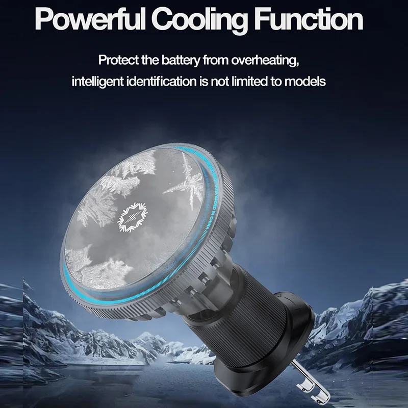 Support de téléphone magnétiqu - Phone Cooling Fan avis et prix