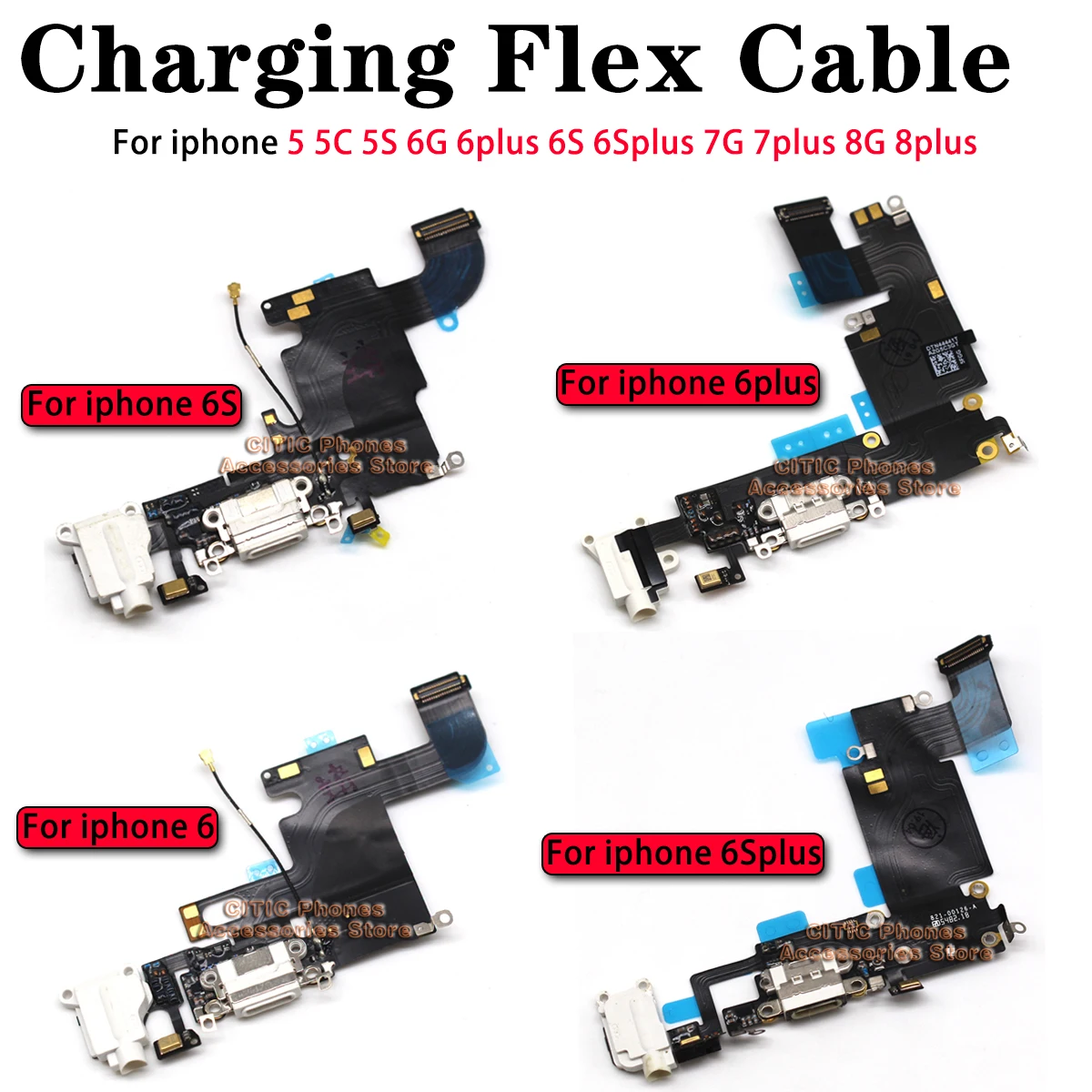 5 pièces pour iPhone 6 6S 7 8  - Usb C Hub avis et prix