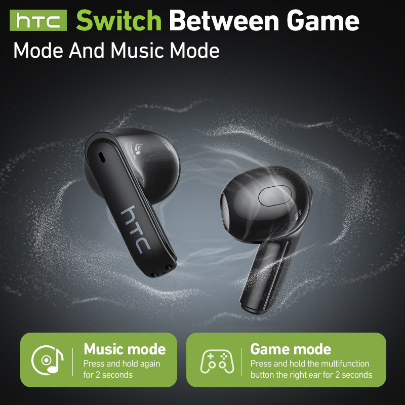 Écouteurs de jeu sans fil hTC  - Wireless Earbuds Case avis et prix