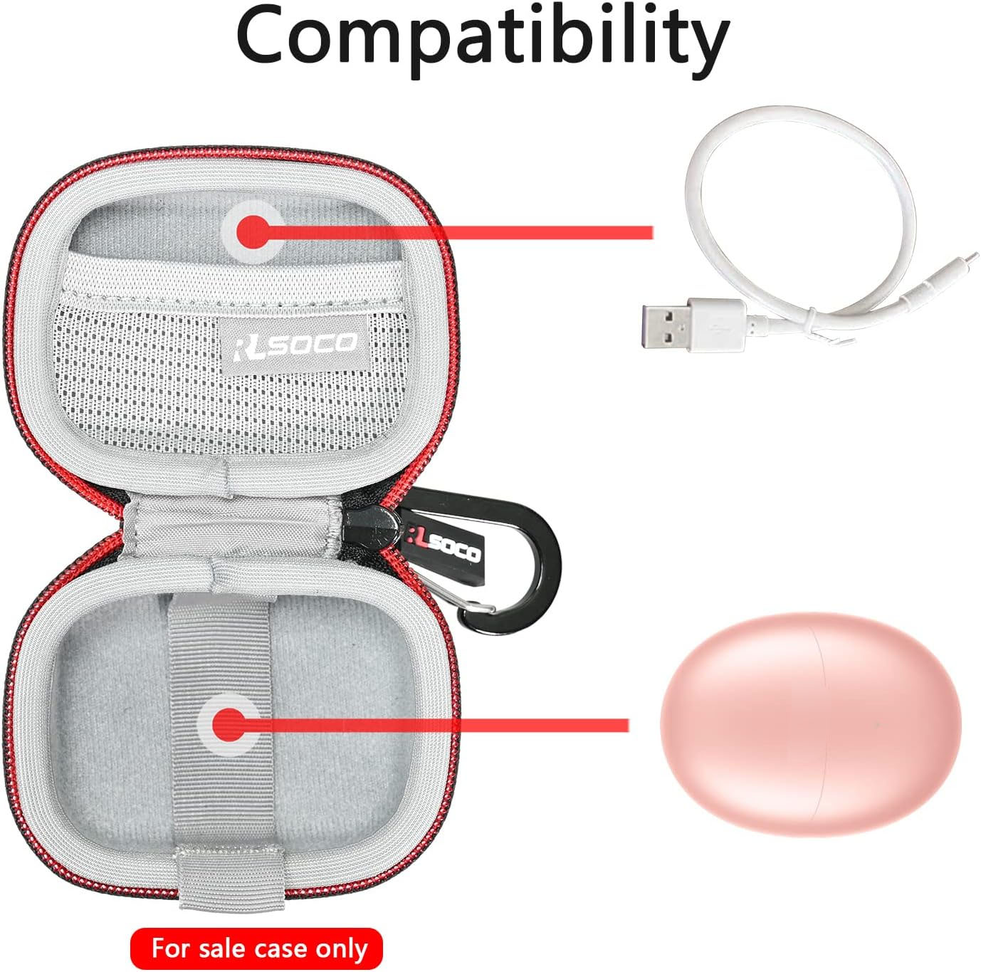 Étui portable pour écouteurs s - Wireless Earbuds Case avis et prix