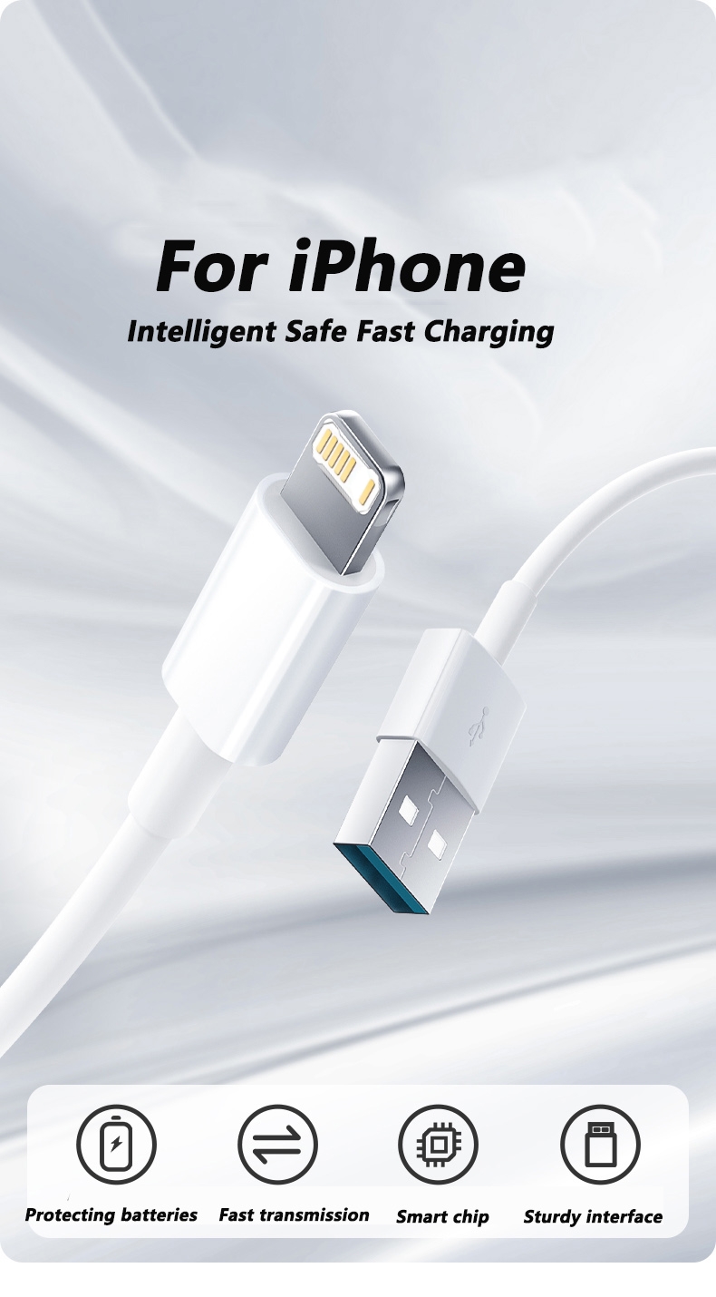 Câble USB 35W pour iPhone 14 1 - Phone Accessories Online avis et prix